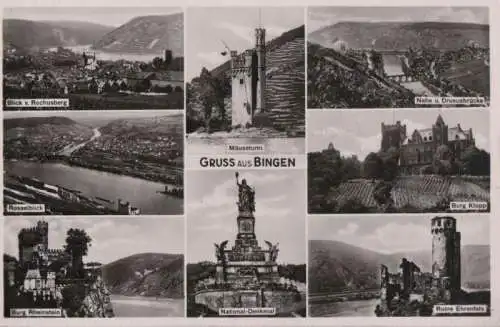 Bingen - u.a. National-Denkmal - 1950