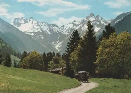 Oberstdorf - Blick vom Kühberg - ca. 1975