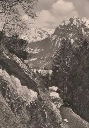 Tiefenbach b. Oberstdorf - Vorfrühling - 1960