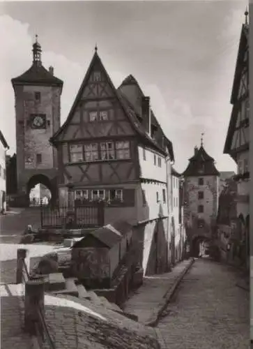 Rothenburg - Plönlein - ca. 1965