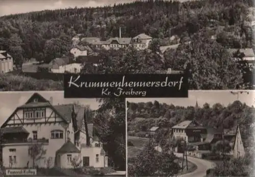 Halsbrücke-Krummenhennersdorf - 3 Teilbilder - 1974