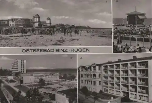 Binz - u.a. Kurhaus und Strand - 1986