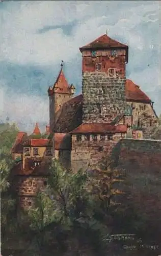 Nürnberg - Fünfeckiger Turm - ca. 1935