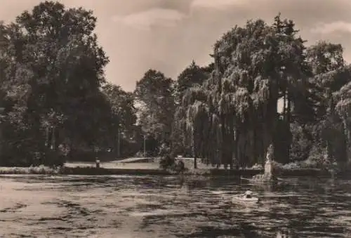 Glauchau - Parkanlage mit Blick zur Freilichtbühne - 1970