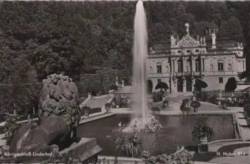 Ettal, Schloss Linderhof - Springbrunnen