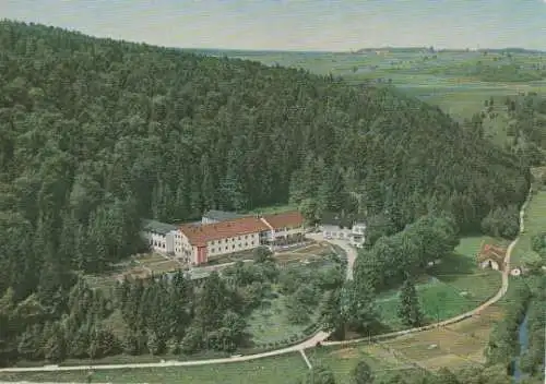 Regensburg - Haus Werdenfels - Post Eichhofen Luftbild - 1966