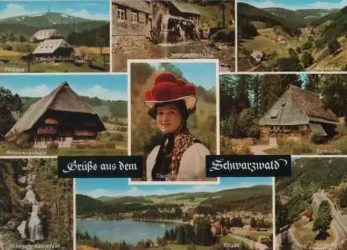 Schwarzwald - 9 Teilbilder - ca. 1975