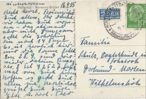 Höllental (Schwarzwald) - Ravenna-Brücke