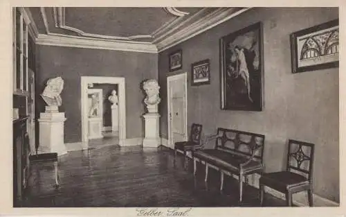 Weimar - Goethe-Nationalmuseum, Gelber Saal