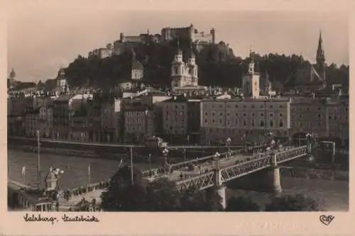 Österreich - Österreich - Salzburg - Staatsbrücke - ca. 1950