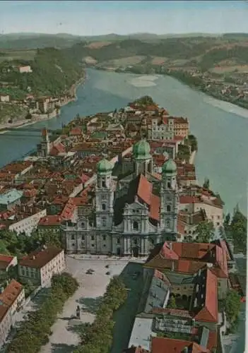 Passau - Blick auf Altstadt