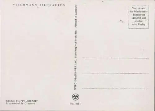 Trude Hoppe-Arendt Asternstrauß