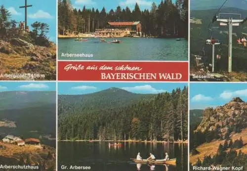 Bayerischer Wald - u.a. Richard-Wagner-Kopf - 1996