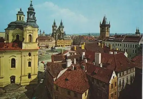 Tschechien - Tschechien - Prag - Praha - Durchblick auf den Altstädter Ring - ca. 1980