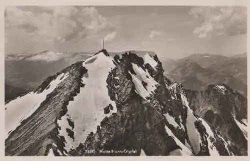 Oberstadion - Nebelhorn - Gipfel - ca. 1955