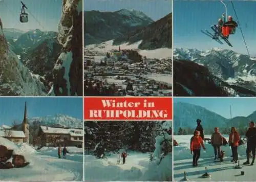 Ruhpolding - u.a. Unterberglift - 1982