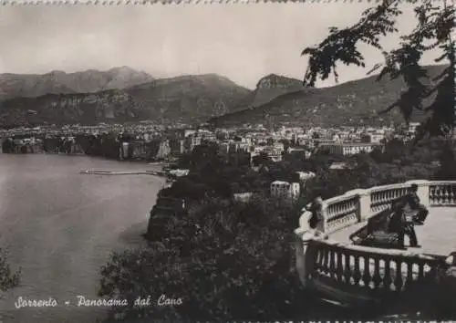 Italien - Italien - Sorrento - Panorama dal Capo - 1962