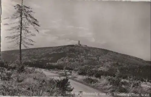 Rennsteig - Blick zum Großen Inselsberg - 1957