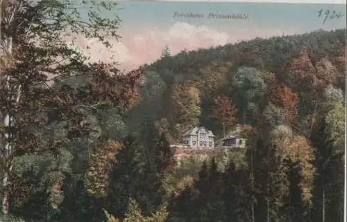 Hartenstein, Forsthaus Prinzenhöhle - ca. 1920