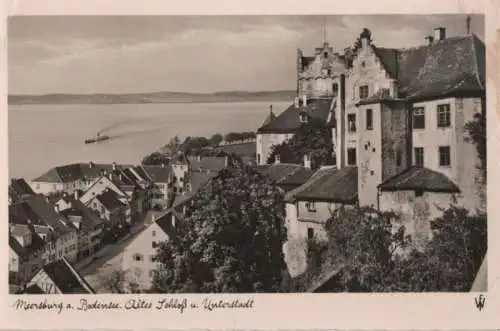 Meersburg - Altes Schloß und Unterstadt - 1952