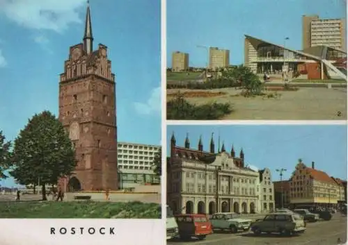 Rostock - u.a. Südstadt-Gaststätte Kosmos - 1975