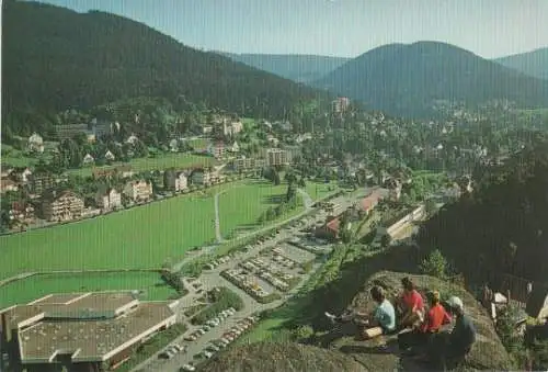 Bad Herrenalb - Blick vom Falkenstein - 1977