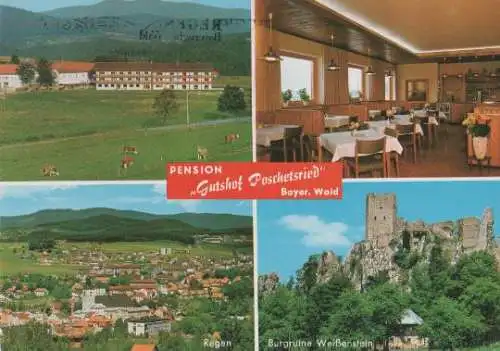 Regen - Poschetsried - Gutshof Pension - 1983