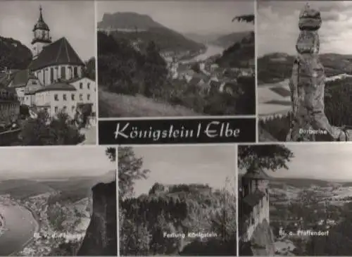 Königstein - u.a. Festung - 1974