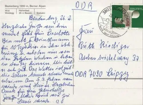 Schweiz - Beatenberg - Schweiz - 4 Bilder