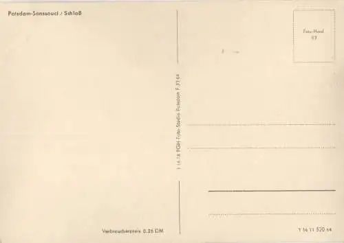 Potsdam, Sanssouci - Schloss