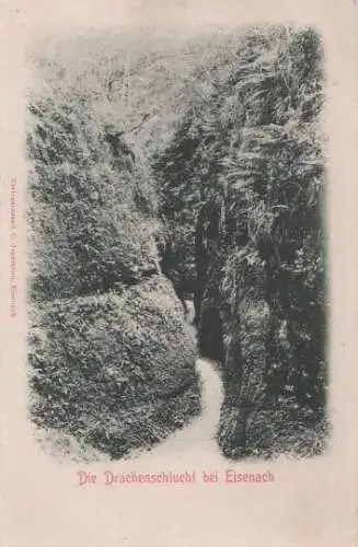 Drachenschlucht bei Eisenach - ca. 1925