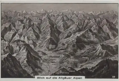 Allgäuer Alpen - Panorama