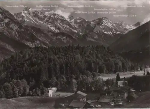 Oberstdorf - Fremdenheim Schwand - 1963