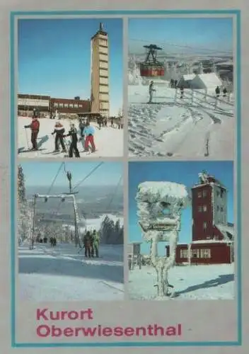 Oberwiesenthal - 4 Teilbilder - 1991