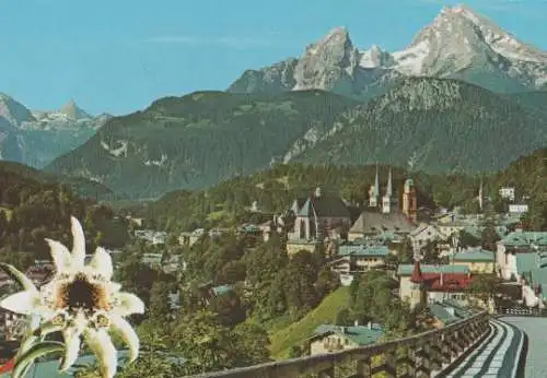 Berchtesgaden mit Watzmann - ca. 1985