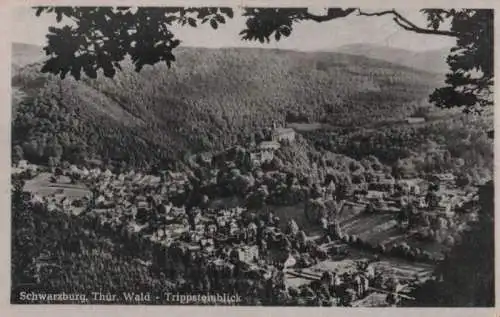 Schwarzburg - Trippsteinblick - 1955