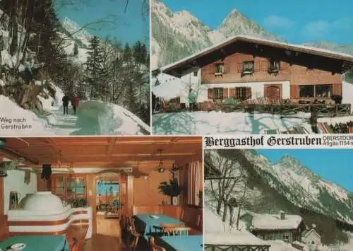 Oberstdorf-Gerstruben - Berggasthof - ca. 1980