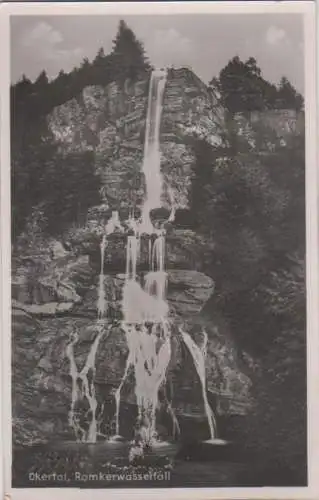 Okertal - Okerfall, Romkerwasserfall - ca. 1935