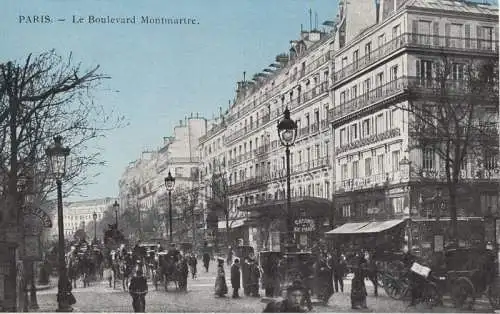 Frankreich - Paris - Frankreich - Boulevard Montmatre