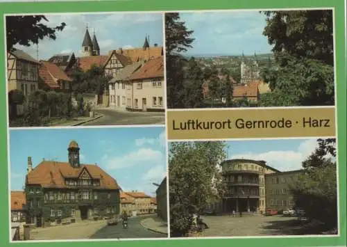 Gernrode - u.a. Rathaus - 1986