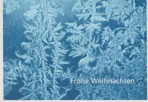 Frohe Weihnachten blauweiß