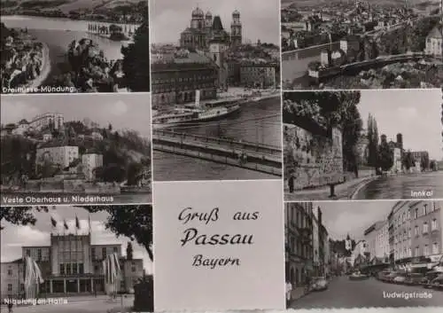 Passau - u.a. Ludwigstraße - ca. 1965