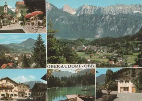 Oberaudorf - u.a. Dorfplatz - 1973