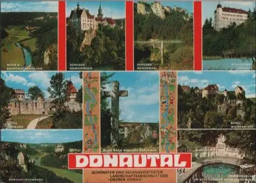 Donau - u.a. Ruine Honburg - ca. 1980