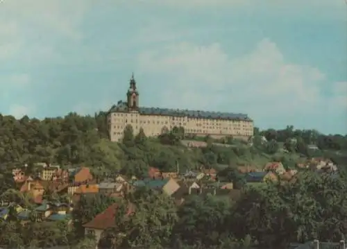 Rudolstadt - Blick zur Heidecksburg - 1968