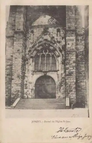 Frankreich - Joigny - Frankreich - Eglise, Porail