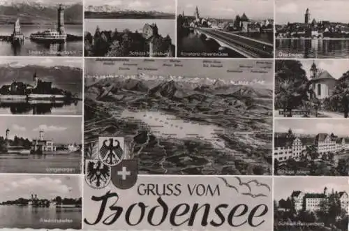 Bodensee - u.a. Langenargen - ca. 1960