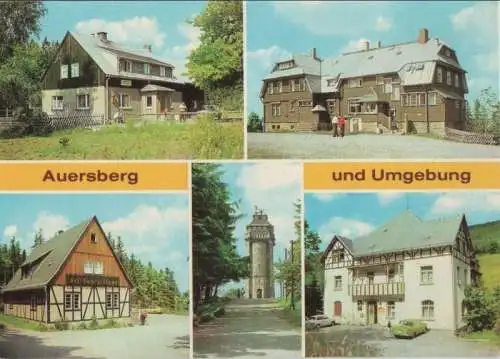 Auersberg - u.a. Gasthaus Sauschwemme - 1981