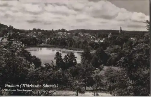 Buckow - Blick vom Storchennest - 1960