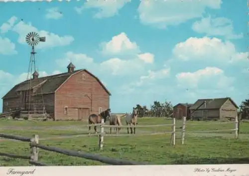 Kanada - Farmyard - 1981